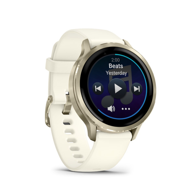 Garmin VENU 4 - 41mm, Beige/Lunar Gold + Bone 2