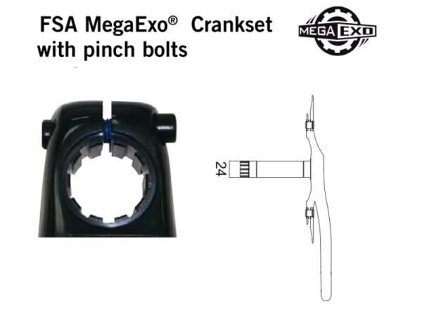 FSA adaptér pre rám BB-30/PF30 a kľuky MegaExo PB & Shimano