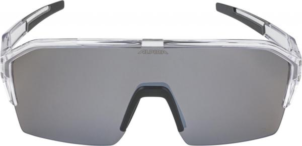 ALPINA Cyklistické okuliare RAM HR HM+ transparentné lesklé