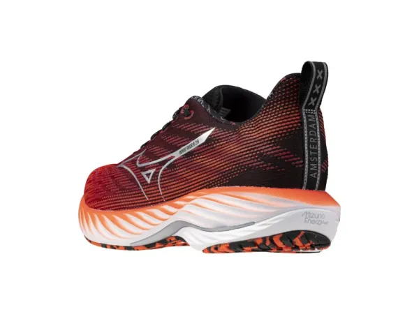 MIZUNO WAVE RIDER 28 AMS / Ignition Red/Silver/Black