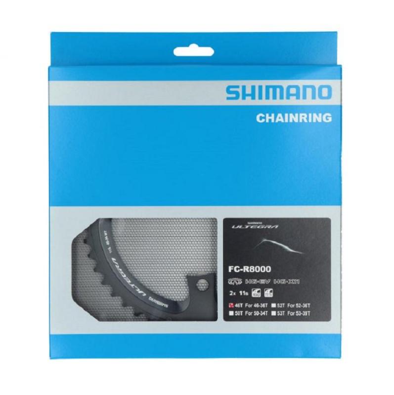 SHIMANO prevodník 46z. R8000 Ultegra čierny 110mm