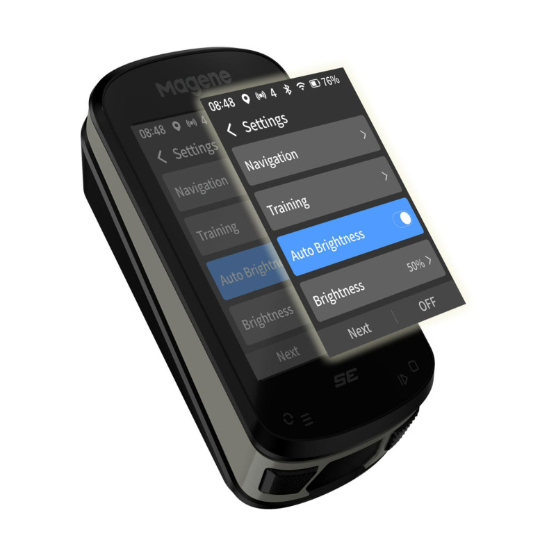 Cyklopočítač MAGENE SMART GPS C506se GPS USB 9