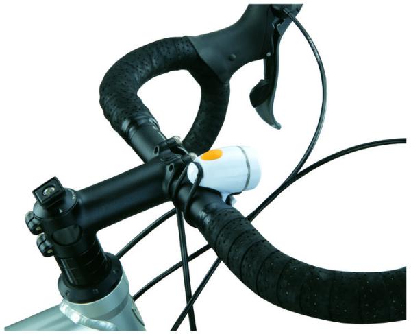 Topeak sada osvetlenia HIGH LITE COMBO II biela 4