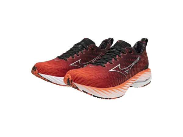 MIZUNO WAVE RIDER 28 AMS / Ignition Red/Silver/Black