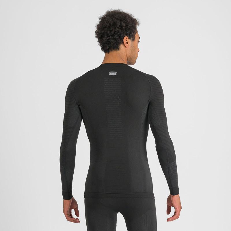 Sportful 2nd SKIN tričko s dlhým rukávom čierne 1