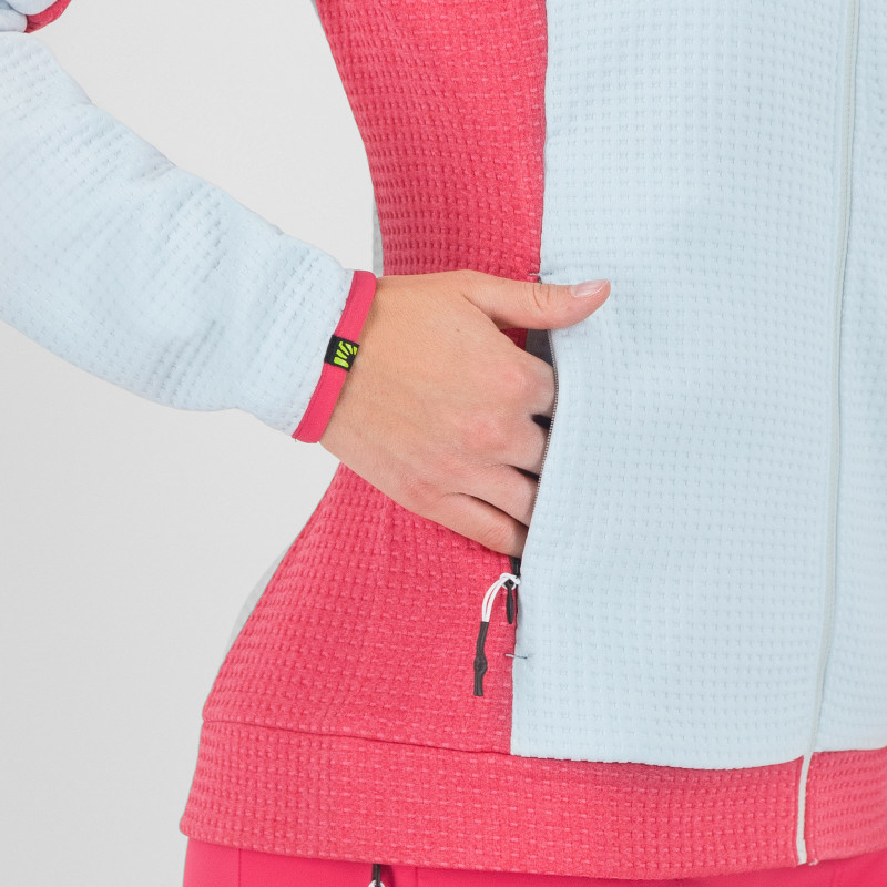 Karpos AVERAU dámska FULL-ZIP mikina s kapucňou skywriting/innuendo 7