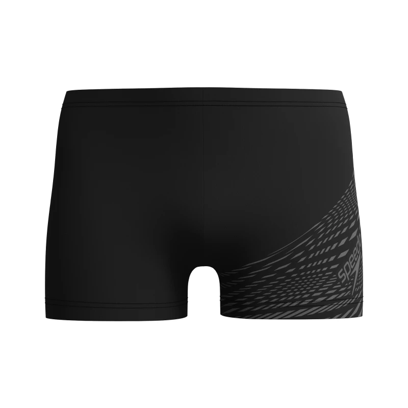 Pánske plavky Speedo Medley Logo Aquashort čierna/šedá