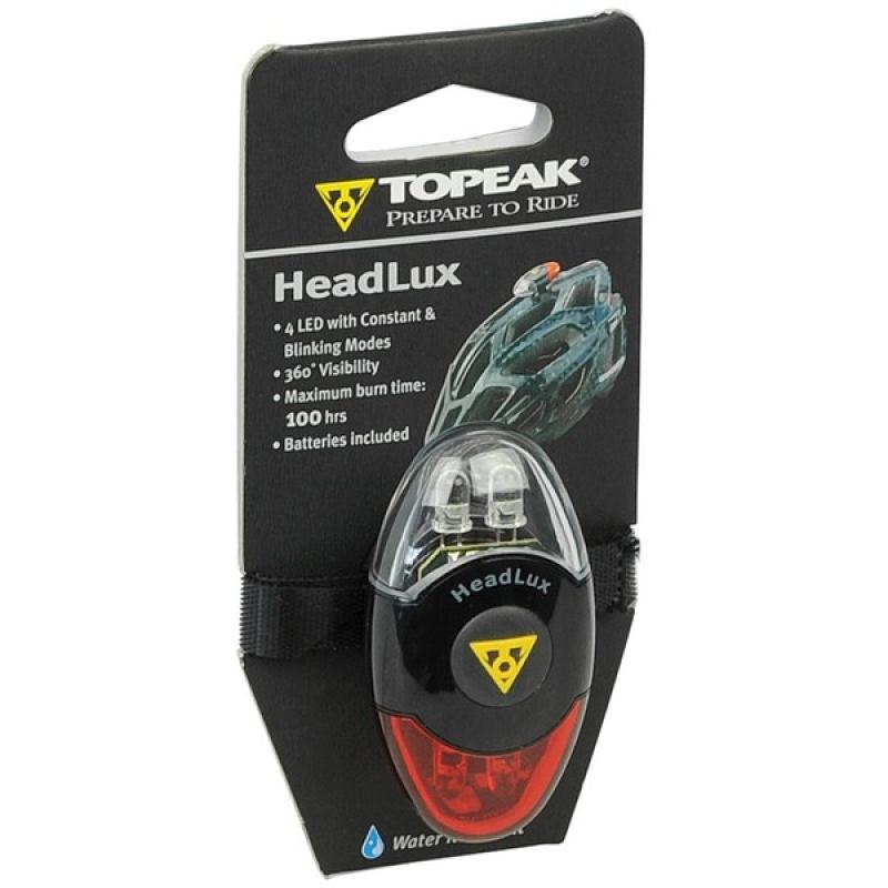 TOPEAK kombinované svetlo HEADLUX na prilbu