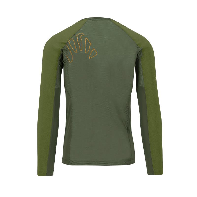 Karpos LAVAREDO dres s dlhým rukávom rifle green/cedar green 1