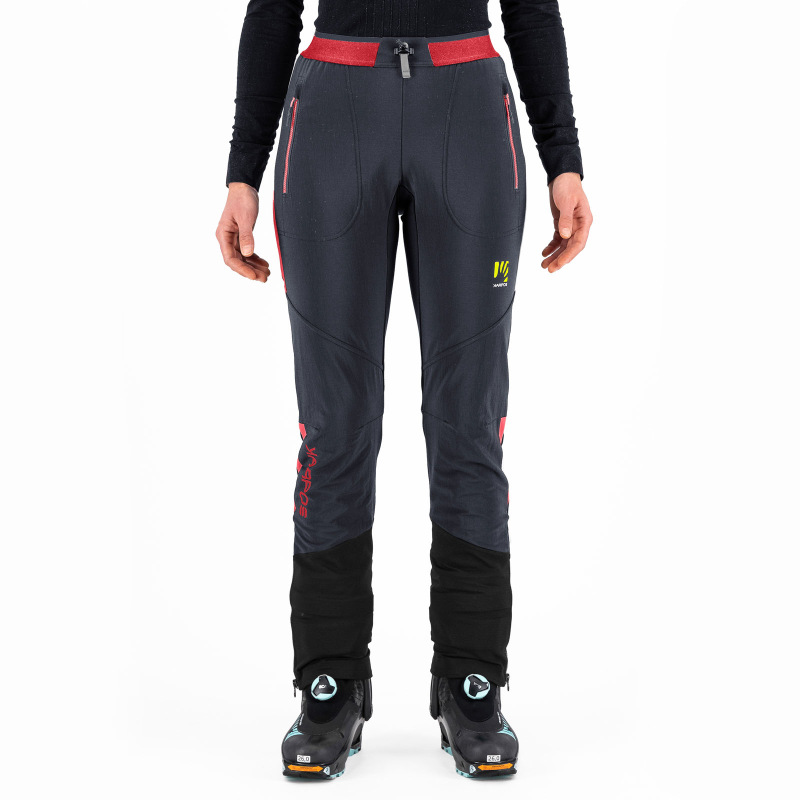 Karpos ALAGNA PLUS EVO dámske nohavice atrament/červené 2