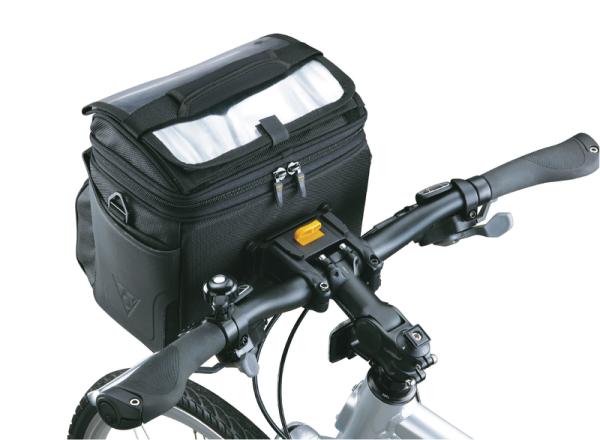 TOPEAK taška na riadidlá TOUR GUIDE HANDLE BAR BAG DX + držiak Fixer 8