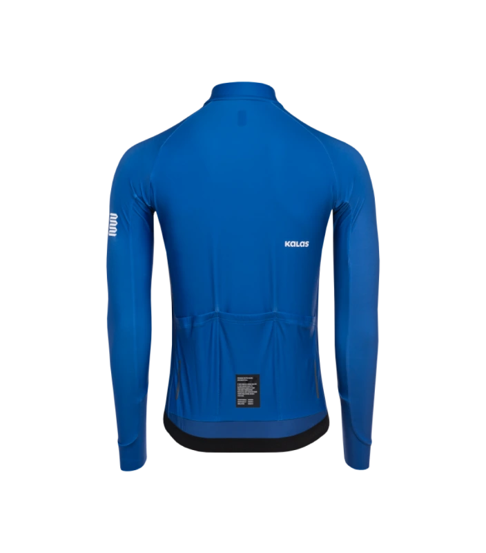 Cyklistický dres KALAS PASSION Z6 | Dres dlhý rukáv TEMPS | Stellar Blue 1