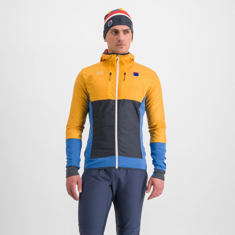 Sportful ANIMA CARDIO TECH WIND bunda blue denim/yellow