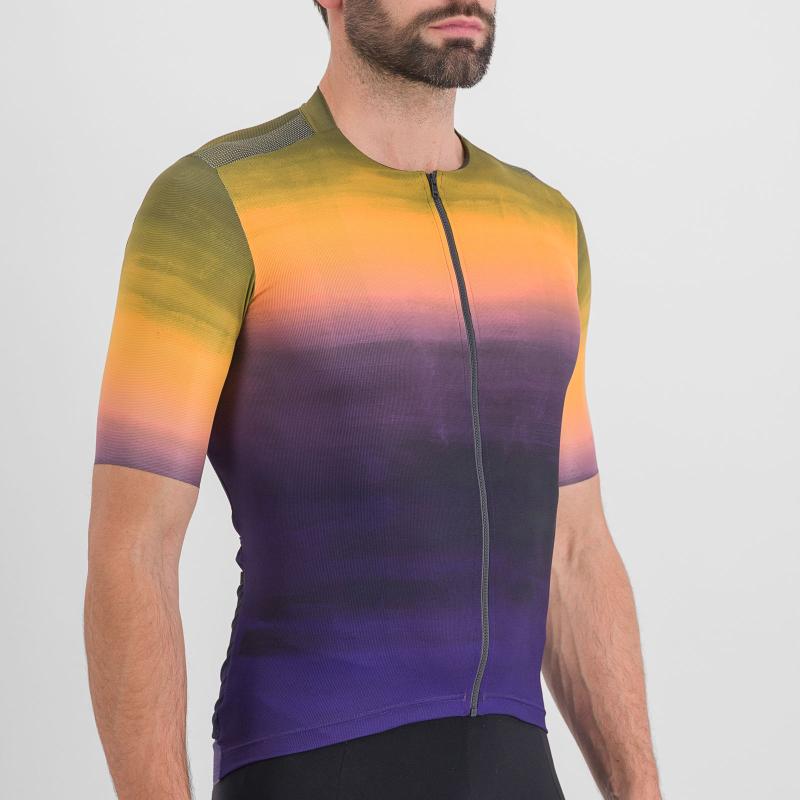 Sportful FLOW SUPERGIARA dres nightshade dark gold