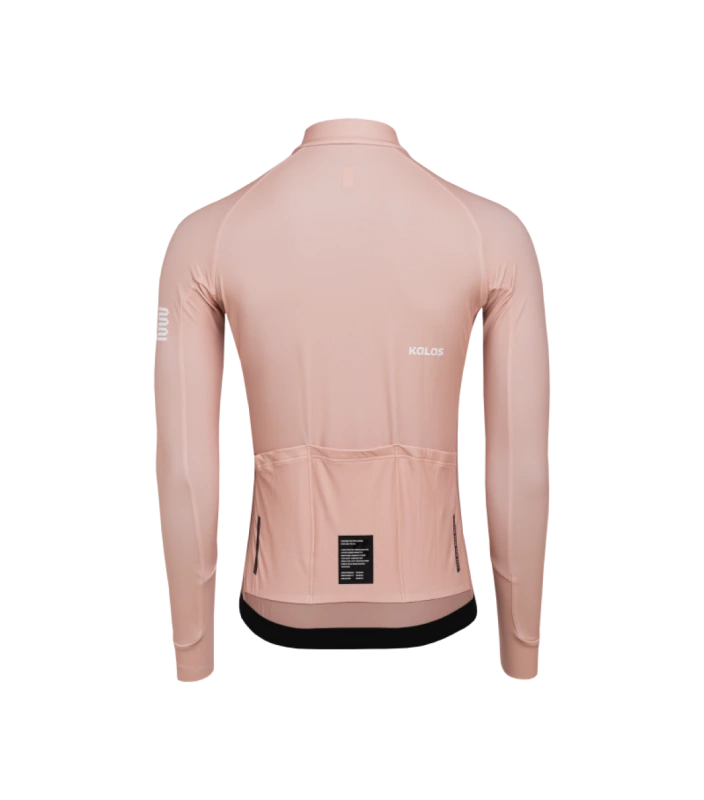 Cyklistický dres KALAS PASSION Z6 | Dres dlhý rukáv TEMPS | Desert Peach 1