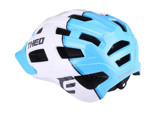 EXTEND prilba THEO white-sky blue, M/L (58-62cm) shine