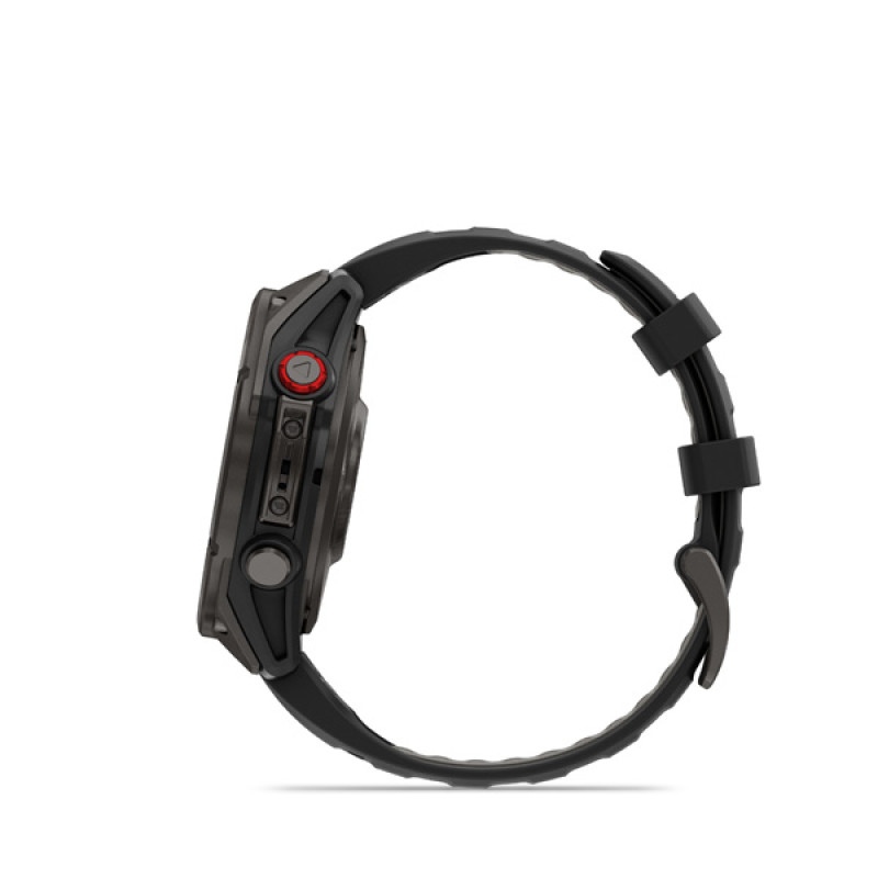 Garmin fenix 8 Pro - 47mm, AMOLED, Sapphire, Carbon Gray DLC Titanium, Black/Pebble Gray 3