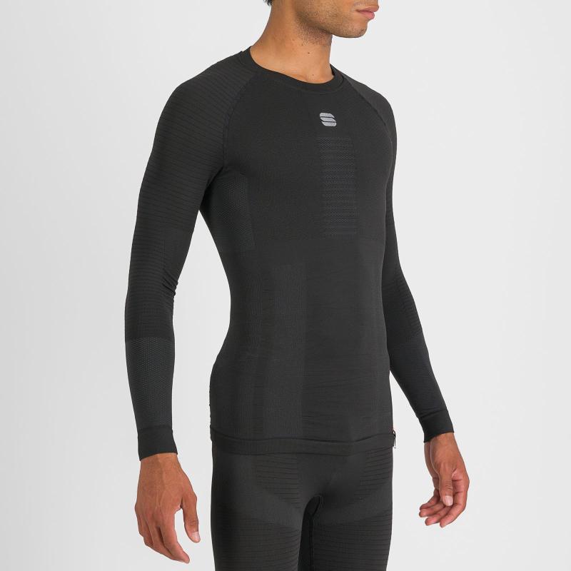 Sportful 2nd SKIN tričko s dlhým rukávom čierne 2