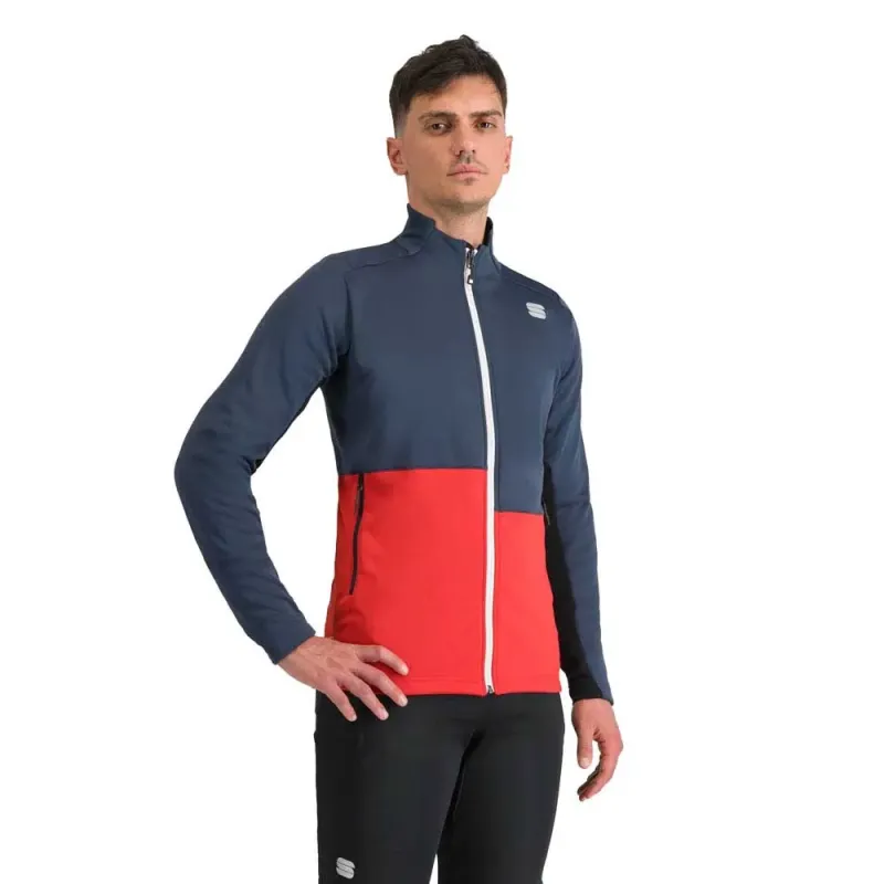 Sportful ENGADIN bunda galaxy blue/tango red