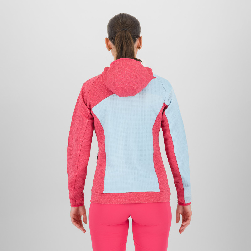 Karpos AVERAU dámska FULL-ZIP mikina s kapucňou skywriting/innuendo 3