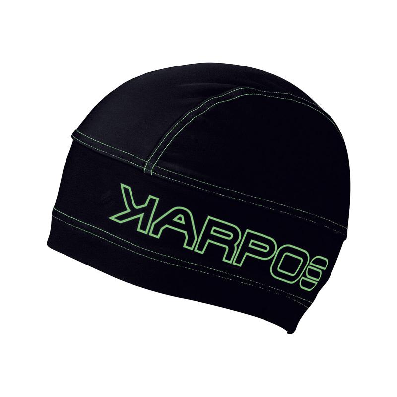 Karpos Alagna Čiapka čierna/fluo zelená