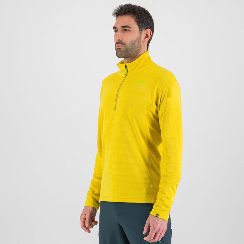 Karpos PIZZOCCO HALF ZIP flíska Sulphur