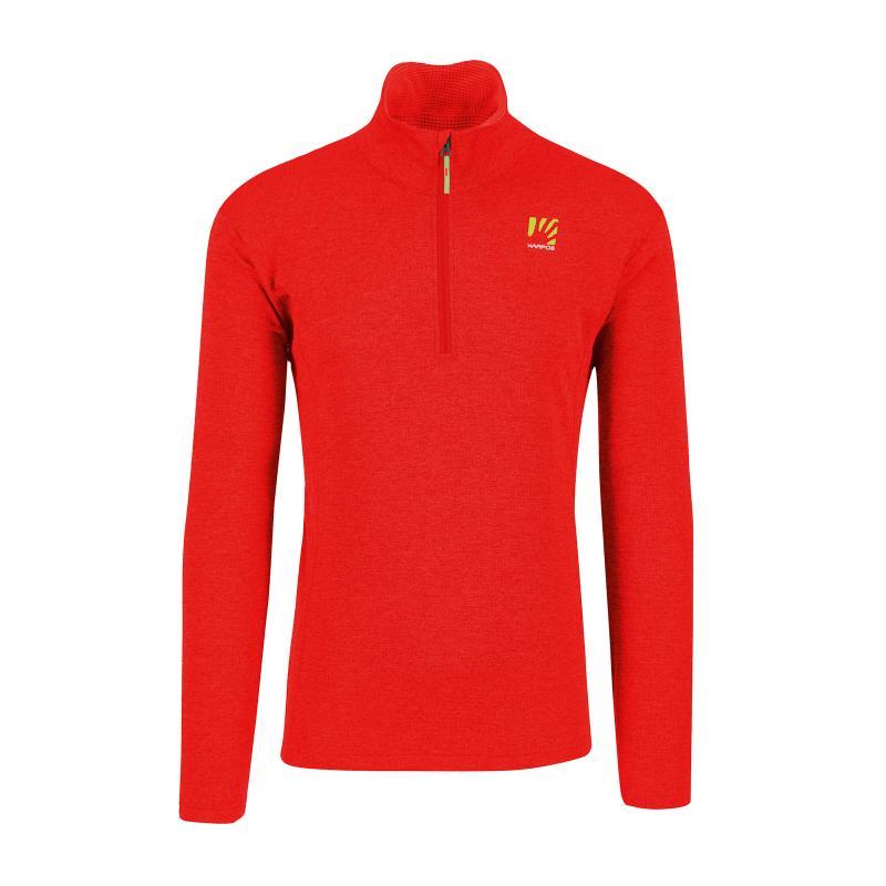 Karpos Pizzocco Half Zip Flíska Fiery Red