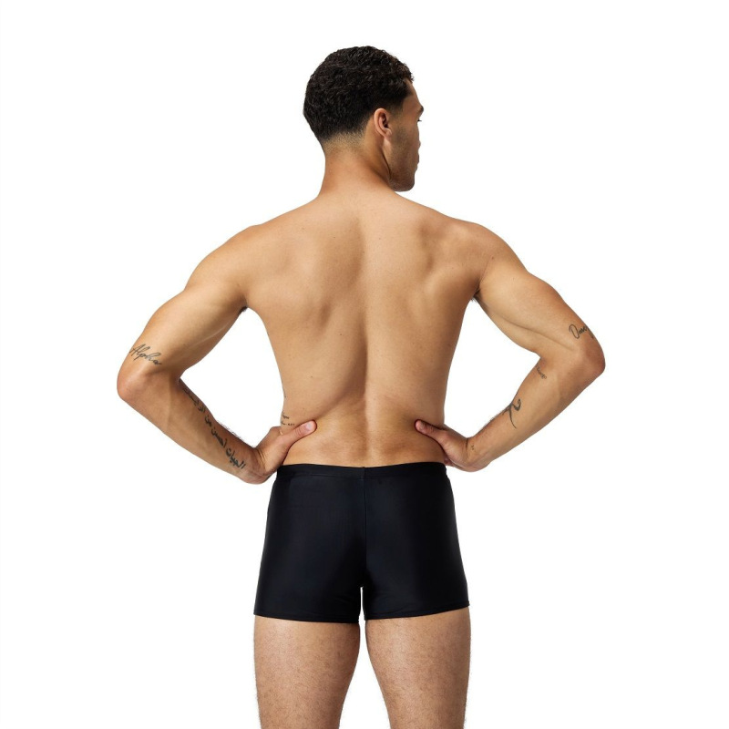 Pánske plavky Speedo Medley Logo Aquashort čierna/modrá 2