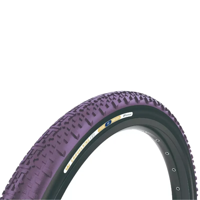 PANARACER Plášť Gravelking X1, kevlar.pätka, fialovo čierny