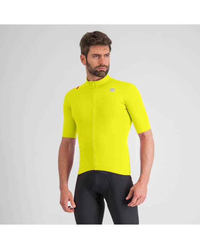 Sportful FIANDRE LIGHT bunda s krátkym rukávom yellow