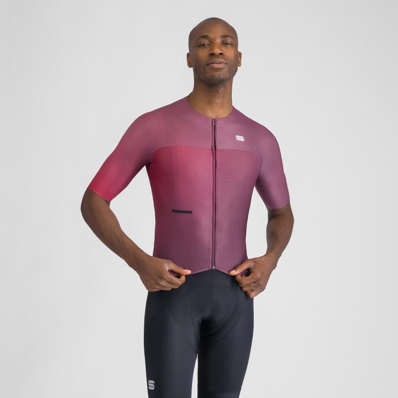 Sportful LIGHT dres bordeaux/red