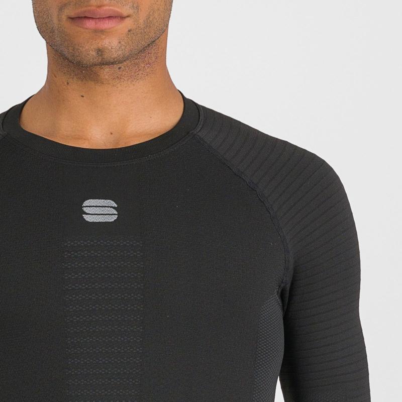 Sportful 2nd SKIN tričko s dlhým rukávom čierne 3