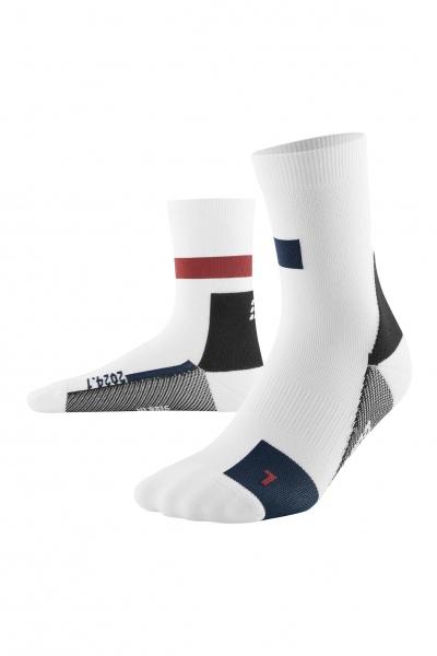CEP Bežecké vysoké ponožky LIMITED 2024.1 biele