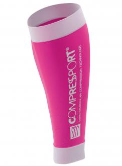 COMPRESSPORT R2 kompresné návleky - pink