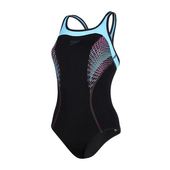 Dámske plavky Speedo Fit Kickback Swimsuit