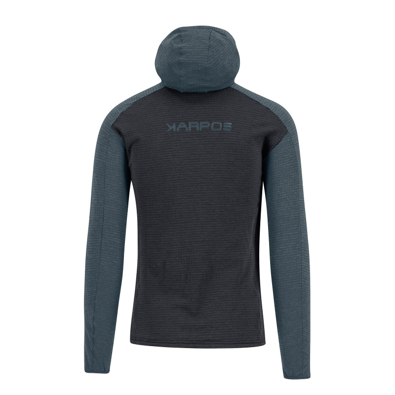 Karpos AMBRIZZOLA FULL-ZIP mikina s kapucňou vulcan/dark slate 1