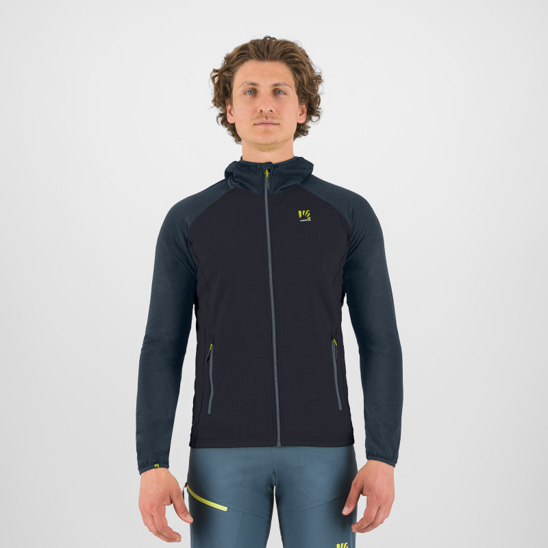 Karpos AMBRIZZOLA FULL-ZIP mikina s kapucňou vulcan/dark slate 2
