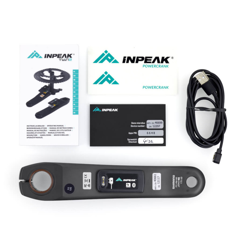 INPEAK Wattmeter-E Shimano Ultegra R8100 1