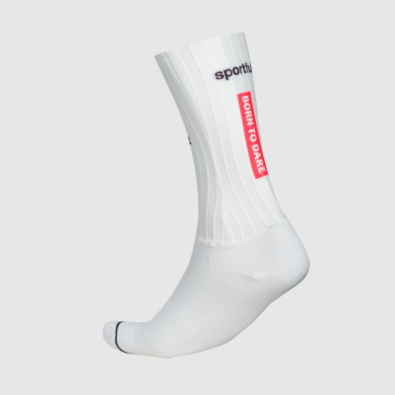 Sportful Tudor Fluid ponožky, biele 1