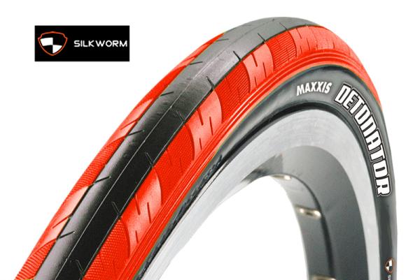 Plášť MAXXIS Detonator 700x25 kevlar 60TPI čierno/červený