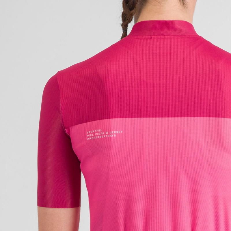 Sportful PISTA dámsky dres carmine rose cyclamen