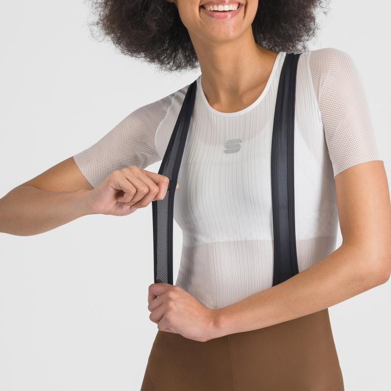 Sportful GIARA 2 dámske kraťasy s trakmi coffee brown 3