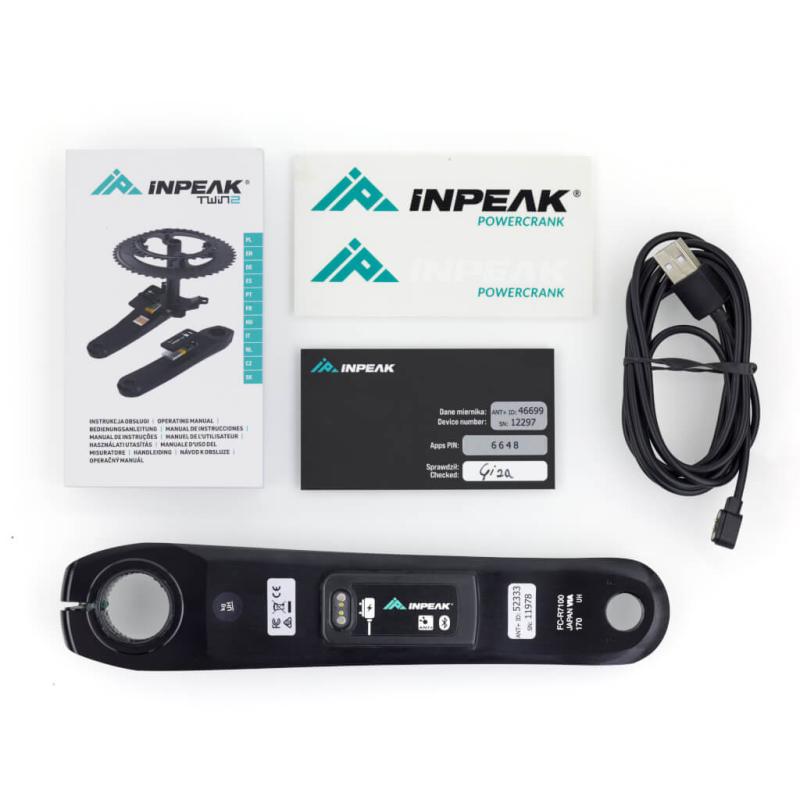 INPEAK Wattmeter - E Shimano 105 R7100 Black 1