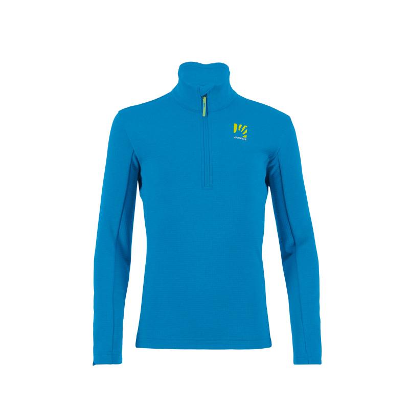 Karpos PIZZOCCO KID HALF-ZIP flíska Diva Blue