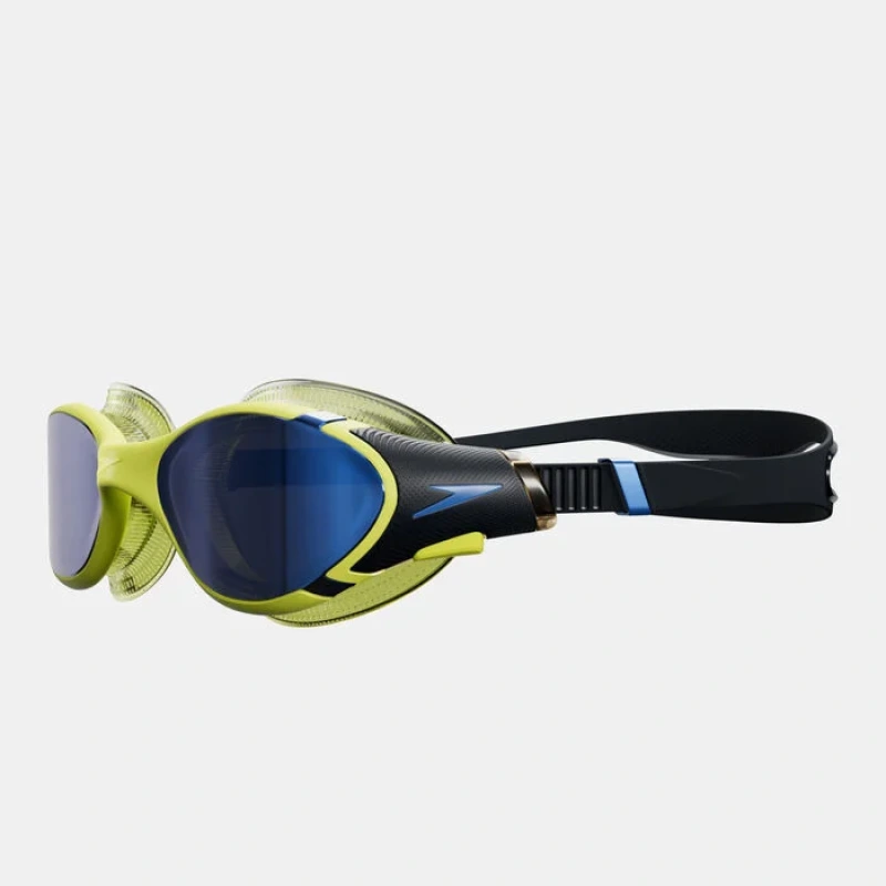 Plavecké okuliare Speedo BIOFUSE 2.0 mirror yellow/smoke 2