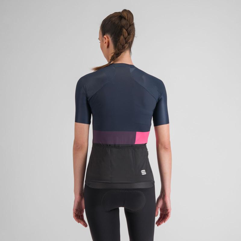 Sportful SNAP dámsky dres black galaxy blue