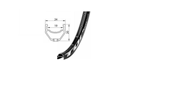 DEMA kolesá Sport 29" bez QR