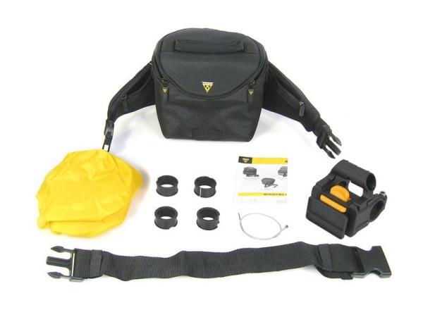 TOPEAK taška na riadidlá COMPACT HANDLE BAR BAG + držiak Fixer 8