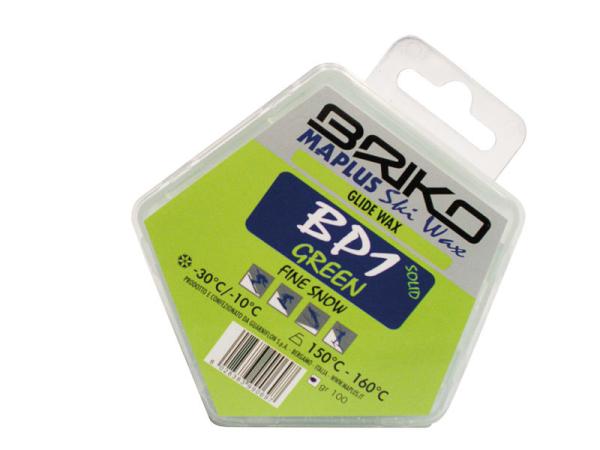 Briko Maplus vosk parafín BP1 GREEN 100g -30...-10 C