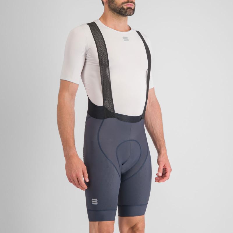 SPORTFUL Bodyfit Pro Ltd Kraťasy s trakmi modré